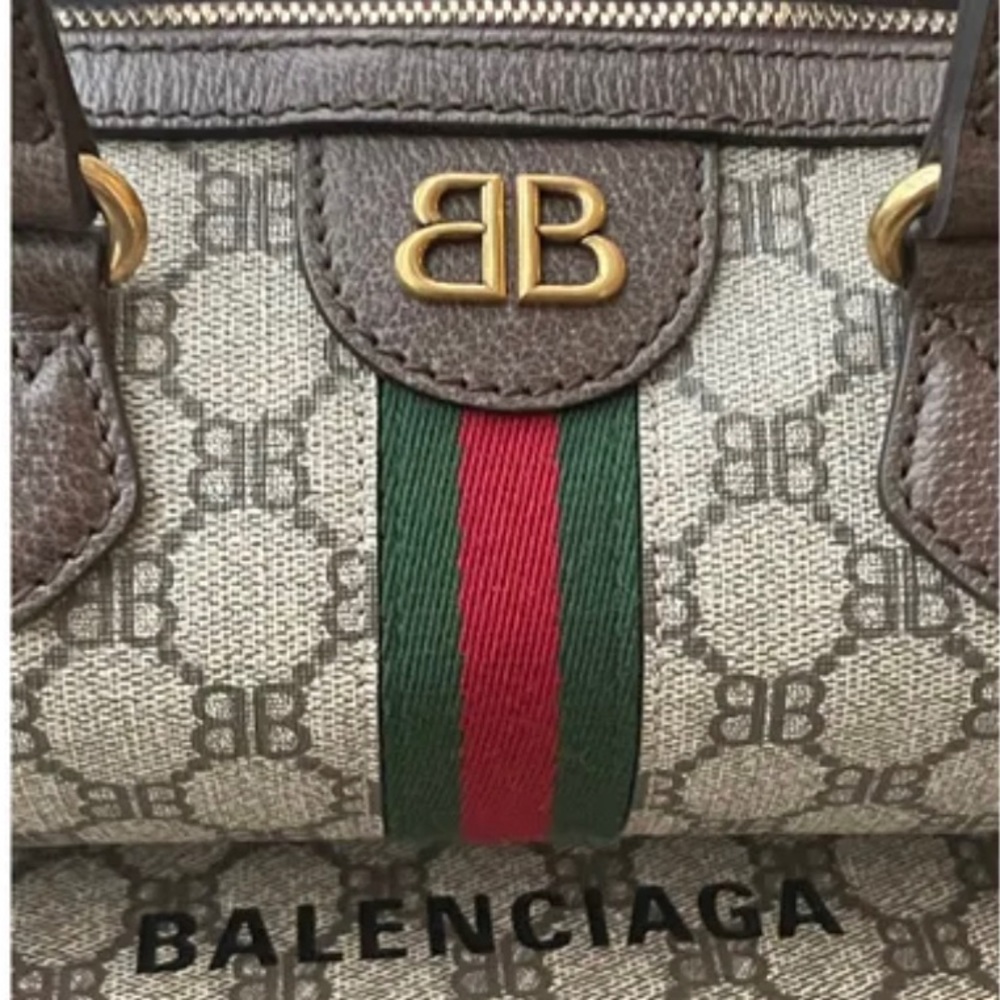 Rare Balenciaga x Gucci Hackers Project Boston Cancas